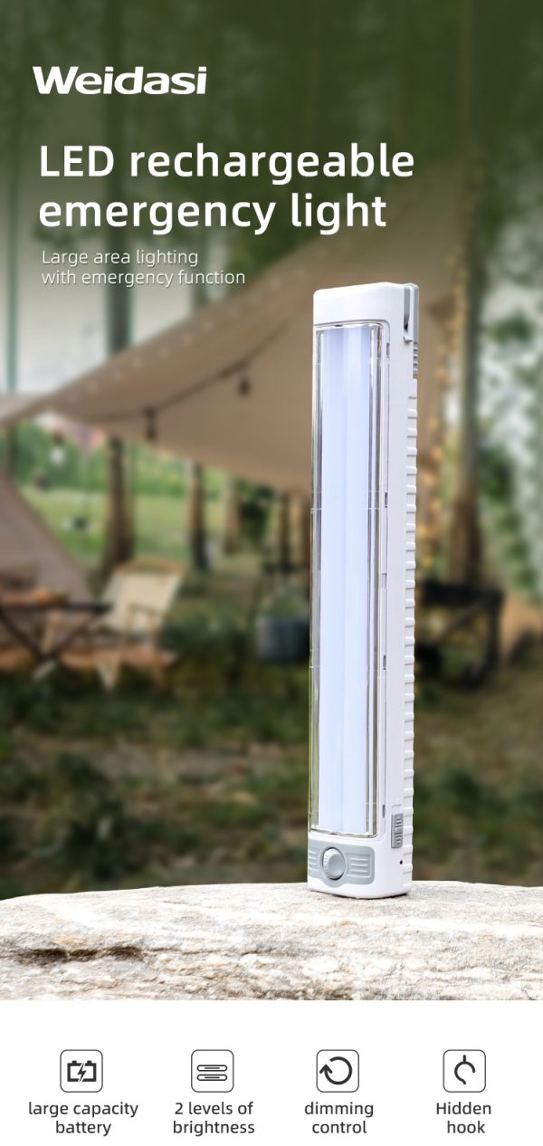 چراغ اضطراری ویداسی مدل WD-839 - تصویر 2