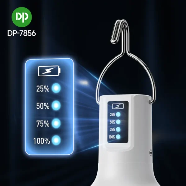 چراغ آویز چادر دی پی مدل DP-7856 با توان 38 وات - تصویر 4