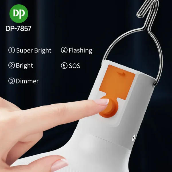 چراغ آویز چادر دی پی مدل DP-7857 با توان 48 وات - تصویر 3