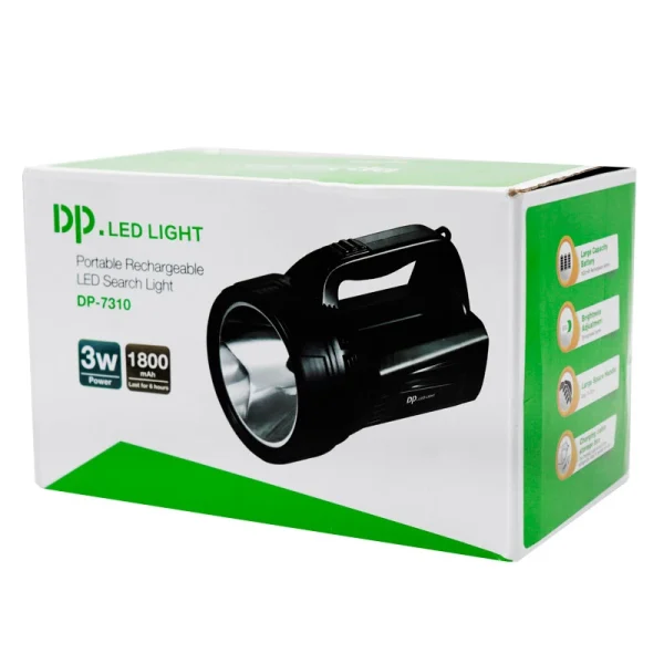 چراغ قوه شارژی DP.LED Light DP-7310 - تصویر 7